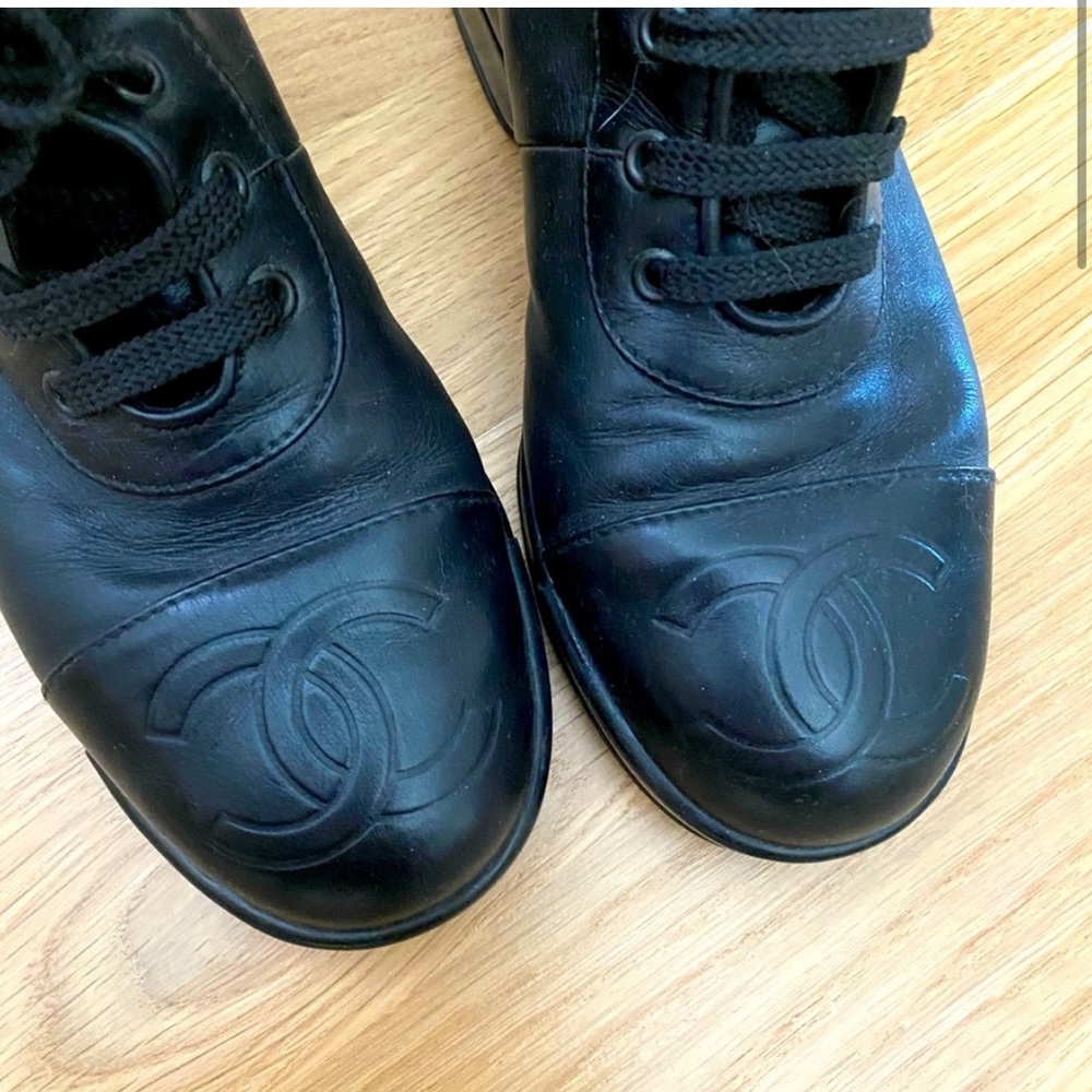 🖤 Chanel Black Combat Boots 🖤